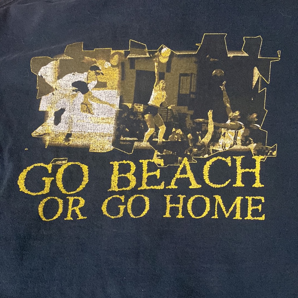 Vintage Beach Tee Go Beach Or Go Home Beach Patrol Large Vintage Beach Tee Go Beach Or Go Home Beach Patrol Large